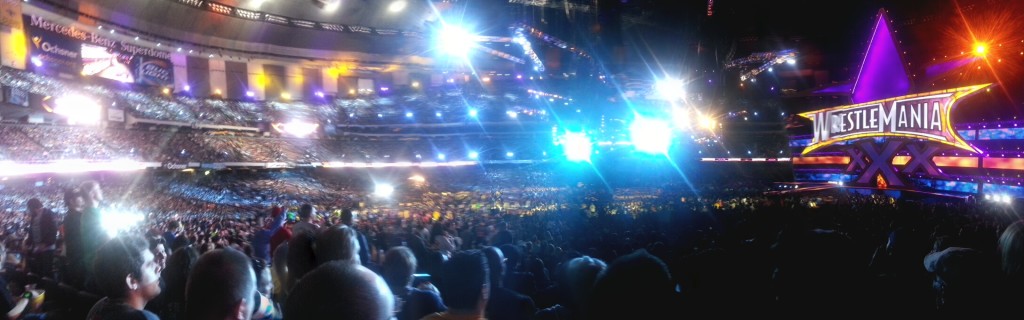 WrestleMania 30 panoramic
